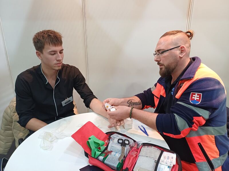 Ošetrenie na podujatí